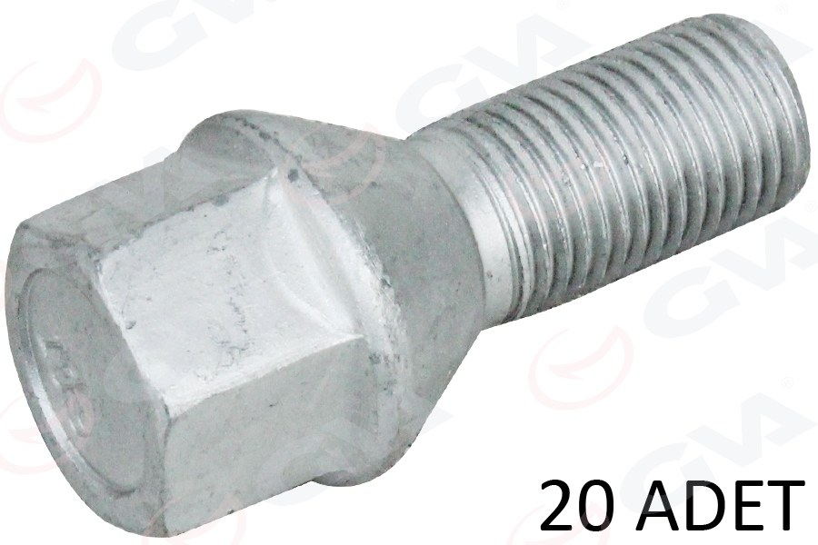 BİJON CİVATASI GEOMET CITROEN-FIAT-FORD-OPEL-PEUGEOT DOBLO AA17-M12 x1.25x22 PAKET ADET : 20